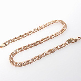 Браслет золото 585, общий вес - 2.49 г, чистый вес - 2.49 г, 22.5 см