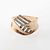 Кольцо золото 585, общий вес - 4.05 г, чистый вес - 3.81 г