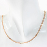 Цепь золото 585, общий вес - 6.67 г, чистый вес - 6.67 г, 45 см