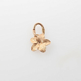 Подвеска золото 585, общий вес - 0.38 г, чистый вес - 0.38 г