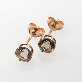 Серьга золото 585, общий вес - 0.67 г, чистый вес - 0.437 г