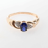 Кольцо золото 585, общий вес - 1.83 г, чистый вес - 1.546 г