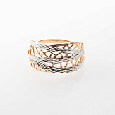 Кольцо золото 585, общий вес - 2.47 г, чистый вес - 2.47 г