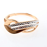 Кольцо золото 585, общий вес - 1.96 г, чистый вес - 1.96 г